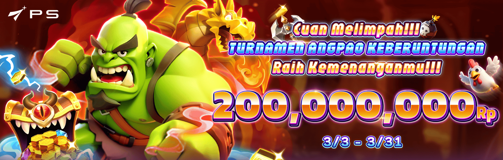 Banner Cuan melimpah di situs slot online GARUDA999